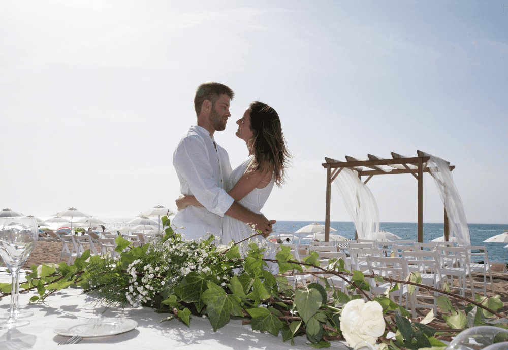 boda en la playa maresme